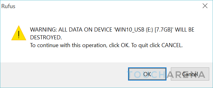 bootable windows 10 rufus 4