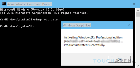 Cmd Windows Activation