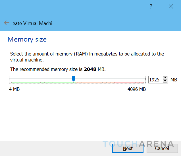 minimal windows 10 virtualbox image