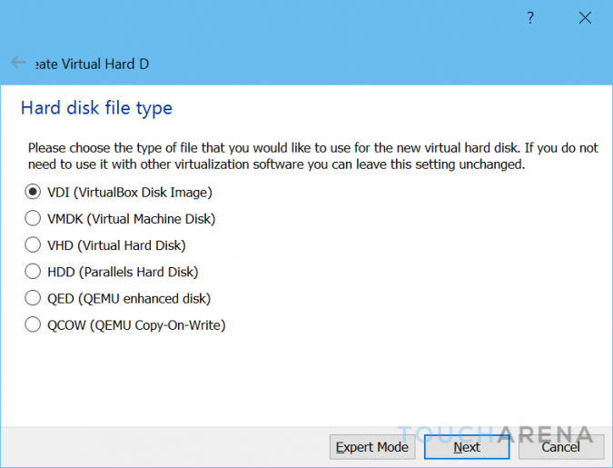 virtualbox windows 10