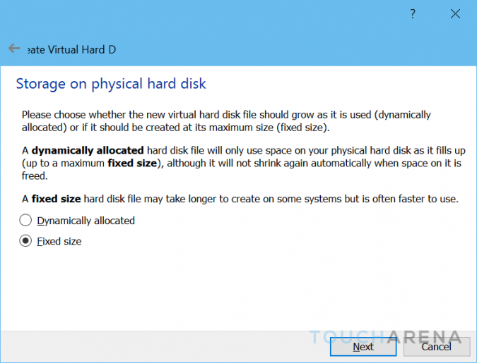 virtualbox windows 10
