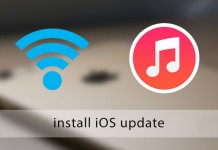 install iOS update